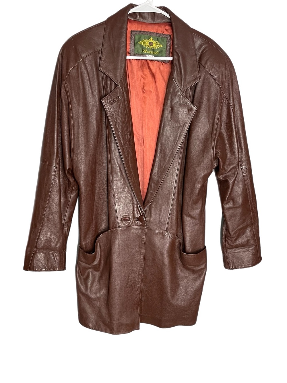 Vintage Avanti Leather Jacket Women’s Size Small
